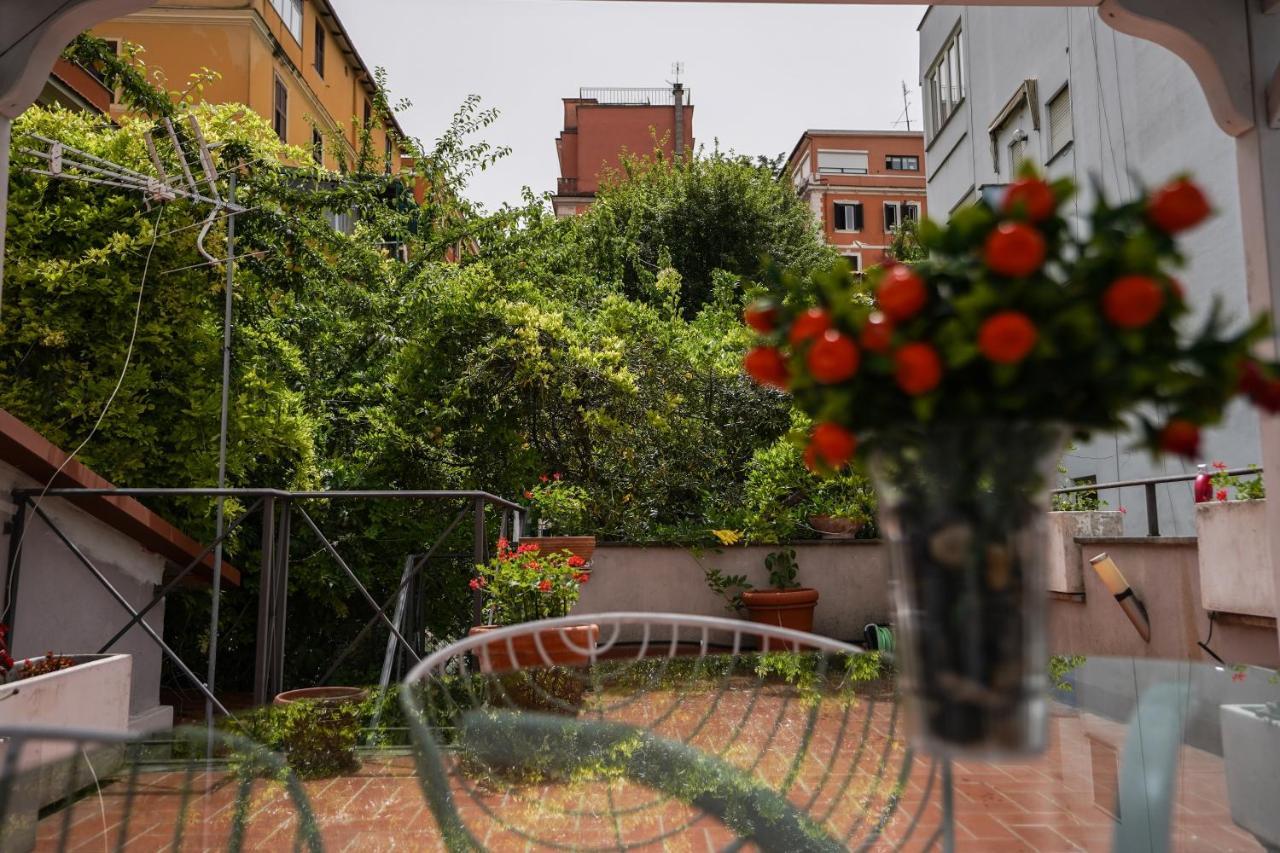 شقة روما  في Stunning Terrace Vatican City المظهر الخارجي الصورة